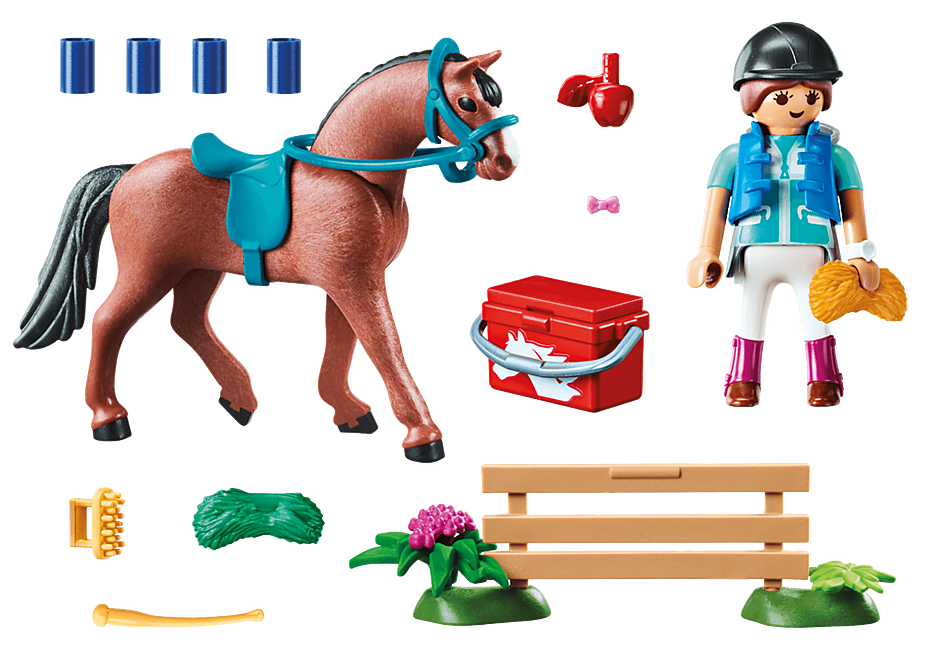 70294 Gift Set "Φροντίζοντας το άλογο" detail image 3